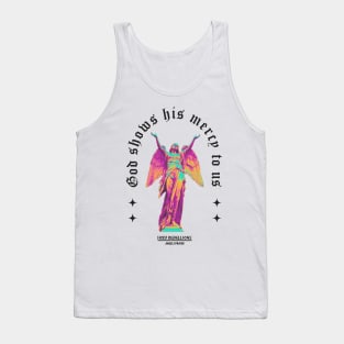 God Show His Mercy - Angels Prayer #001 Color by Holy Rebellions Tank Top